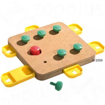 Jouet Karlie Doggy Brain Train Cube pour chien - 1 Jouet Karlie Doggy Brain Train