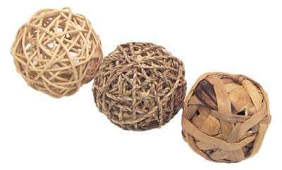 Kit de balles de jeu Rosewood en matériaux naturels Kit de balles de jeu Rosewood