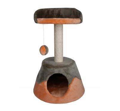 ARBRE A CHAT GRIS MANDARINE 54CM