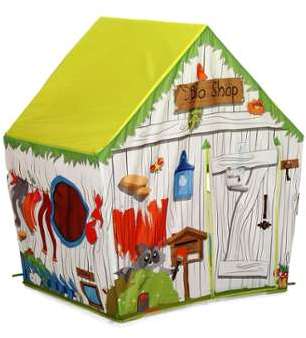Maisonnette des bois pour enfant en tissu
