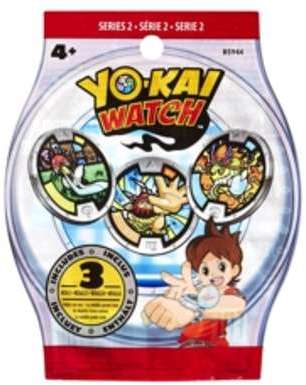 Sachet de 3 médailles Yo-Kai Watch Sachet de 3 médailles Yo-Kai