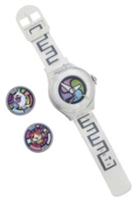 Montre parlante Yo-Kai Watch 11 Médailles Montre parlante Yo-Kai Watch