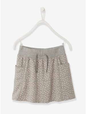 Jupe-short fille en molleton - VERTBAUDET