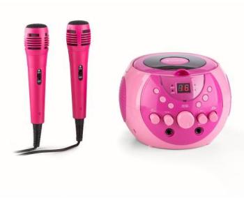 Auna SingSing Lecteur karaoké portable avec CD + 2