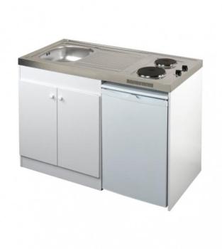 Kitchenette électrique Meuble sous évier blanc Avec Kitchenette électrique Meuble