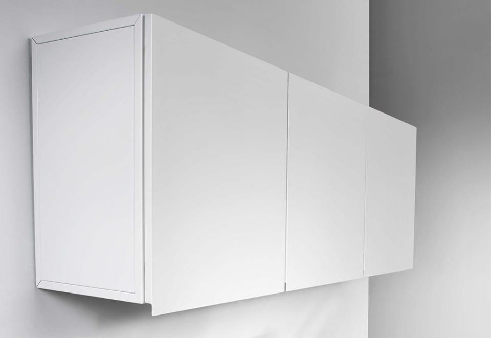 Armoire Suspendue Métal Classic 120 cm Blanche