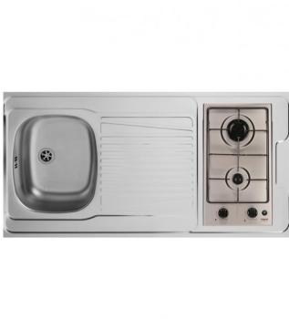 Bloc évier pour kitchenette plaque de cuisson gaz