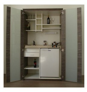 Kitchenette Armoire en Métal Totalement Équipée 12