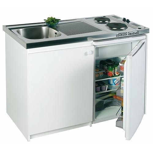 Kitchenette avec plaques et réfrigérateur - Confor