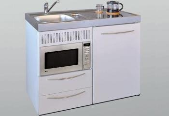 Mini-Cuisine avec Frigo et Micro-Ondes MPM100 Blan