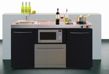 Mini-Cuisine avec Frigo, L-V, Micro-ondes et Vitro