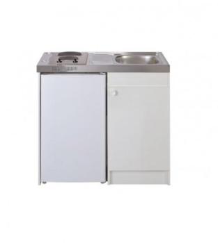 Kitchenette électrique Meuble sous évier blanc Ave