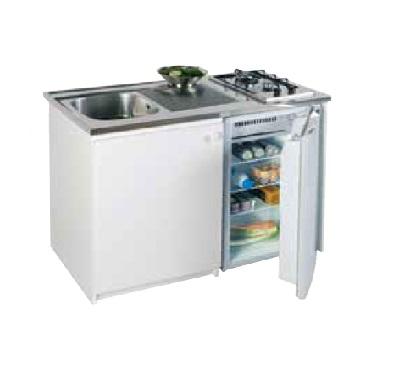 Kitchenette 1200 Confort 600 Evier titachrome Frig