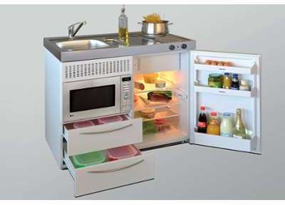 Mini-Cuisine avec Micro-Ondes et Vitrocéramiques M