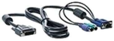 HP 1x4 KVM Console 6ft PS2 Cable