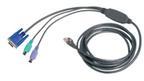 Avocent câble clavier / vidéo / souris (KVM) - 4.6