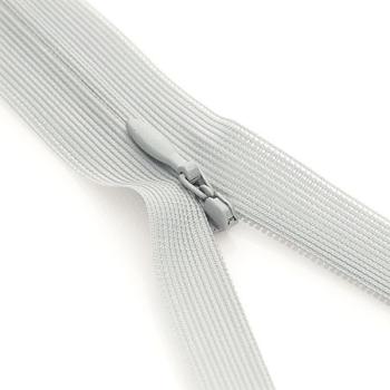 Buttinette Fermeture à glissière invisible, gris c