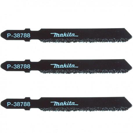 Lot de 3 lames MAKITA P-38788 pour fibre de verre