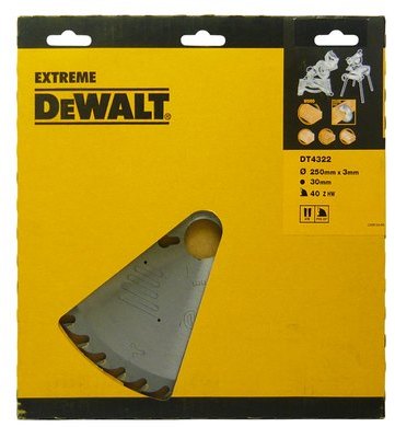 Lame DEWALT Ø250 MM pour scie stationnaire - DT432