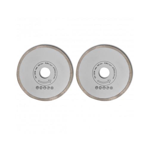 VidaXL 2 disques diamantés sans fentes pour meuleu