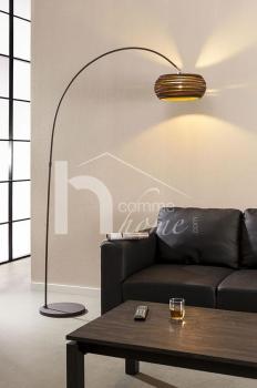 Lampadaire courbé design CARTONA