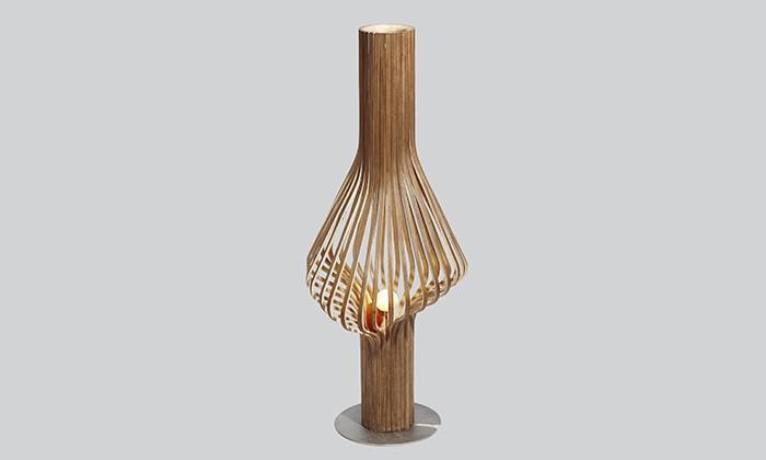 Lampadaire en bois Diva de Northen Lighting