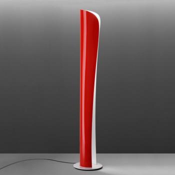 Cadmo - Lampadaire - rouge blanc acier avec gradateur Cadmo - Lampadaire - rouge