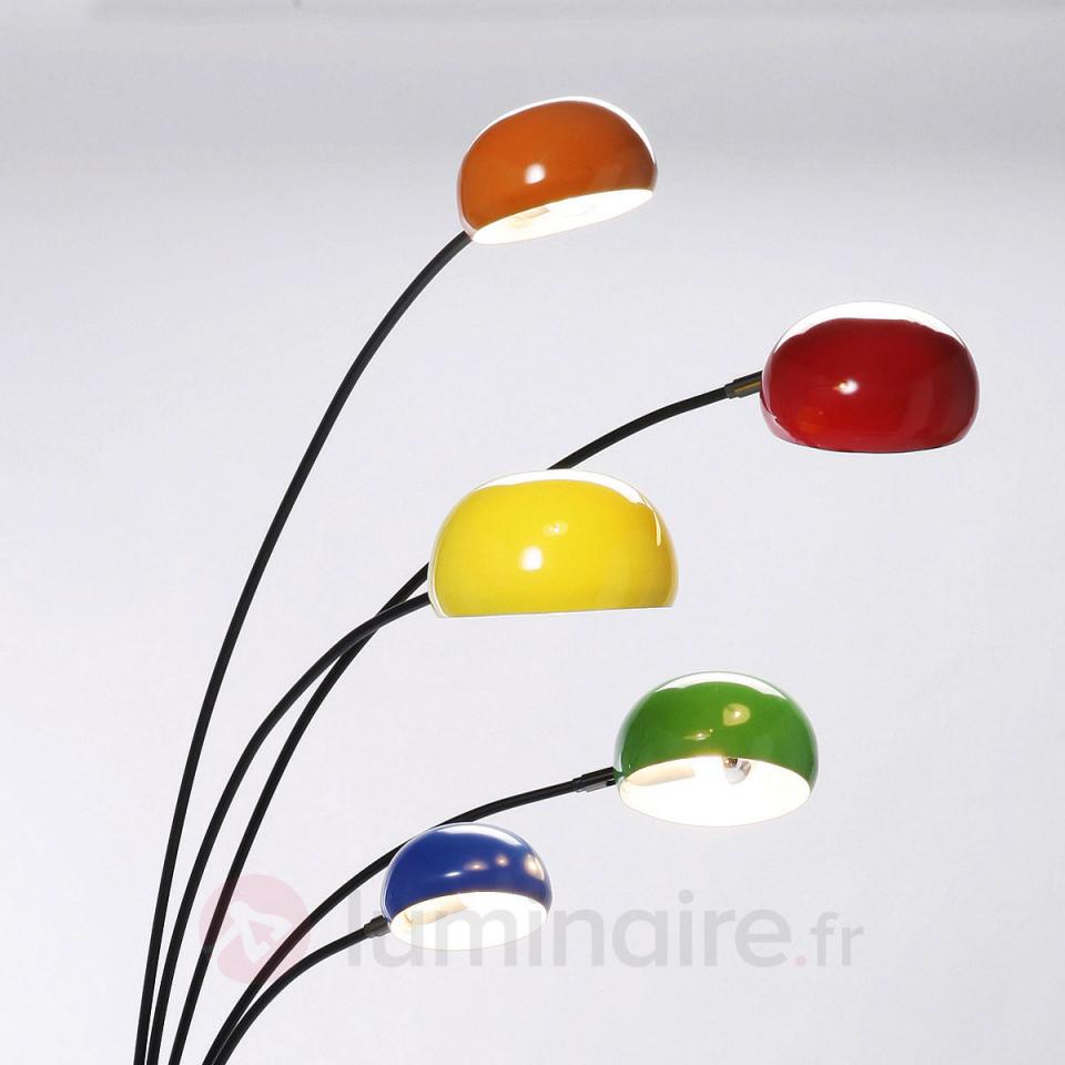 Lampadaire multicolore FIVE FINGERS