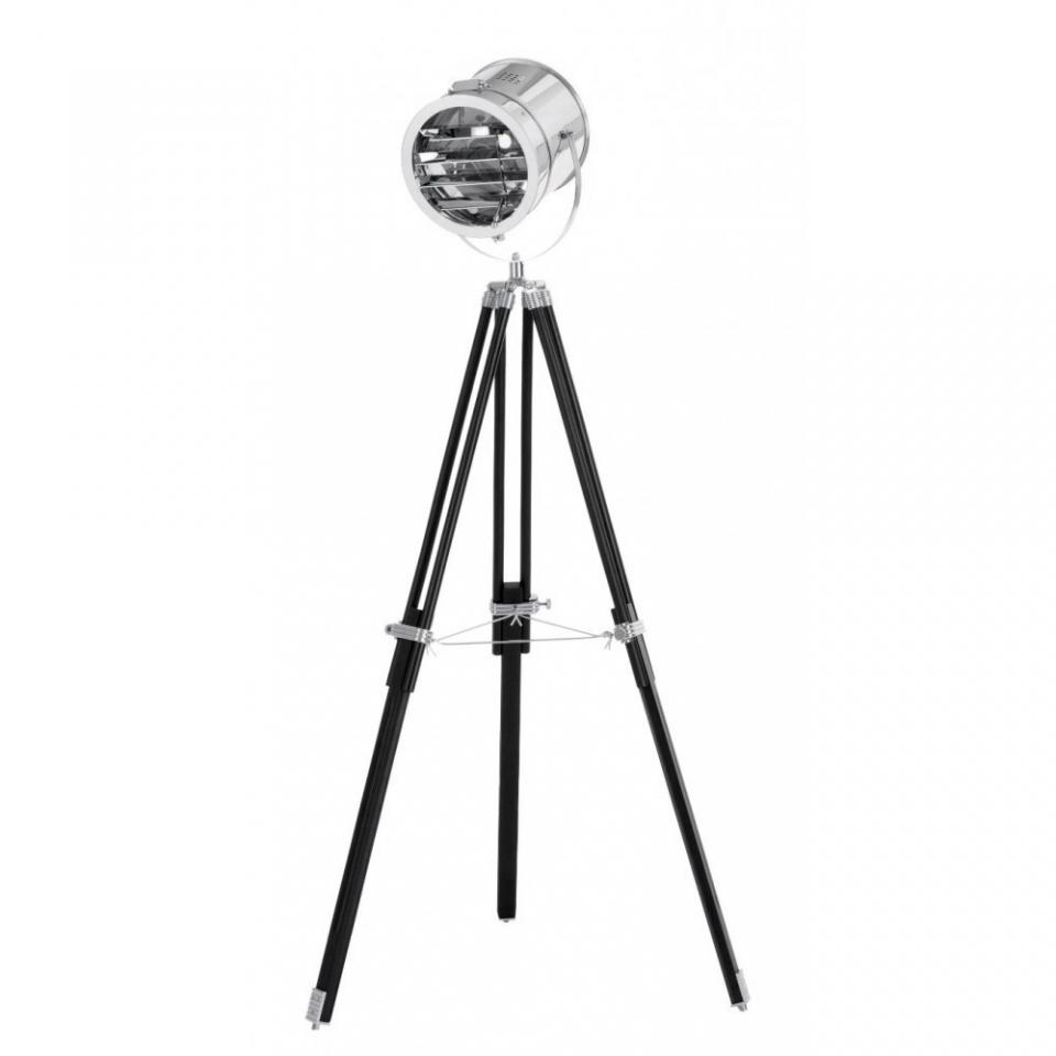 Lampadaire trépied projecteur Cinéma (H. de 78 à 1