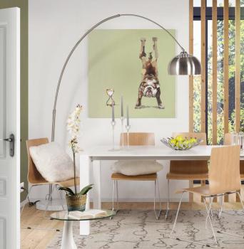 Lampadaire design chromé arc - Curve XXL Lampadaire design chromé arc