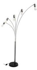 Lampadaire design à 5 branches ajustables Tarente