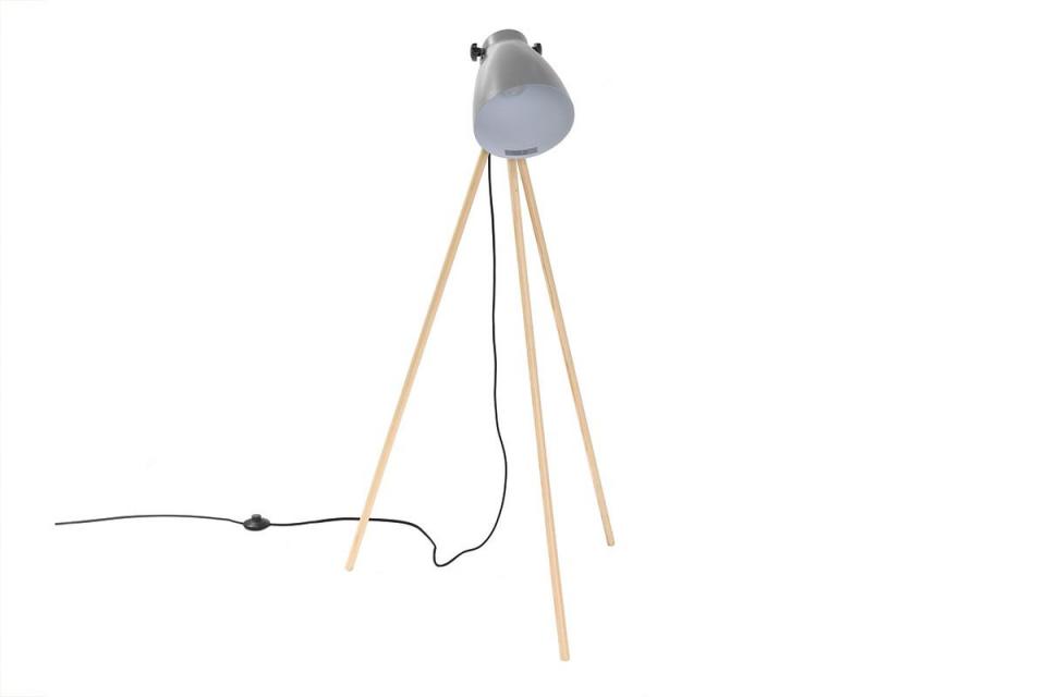 Lampadaire design gris mat LOWIE