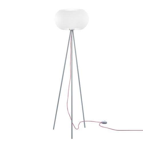 Lampadaire Key by Micron - Verre Argenté 4 ampoule