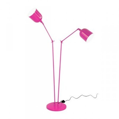 Lampadaire design twin rose