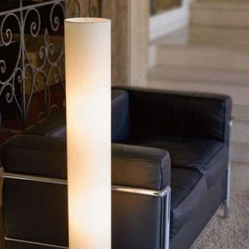 Lampadaire Tube aluminium 2x60w - EGLO LIGHTING -