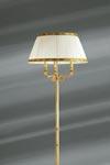 Lampadaire en bronze massif de style Empire, trois