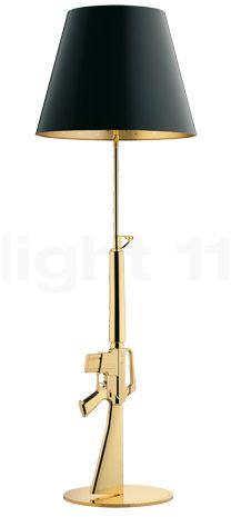 Flos Lounge Gun, doré