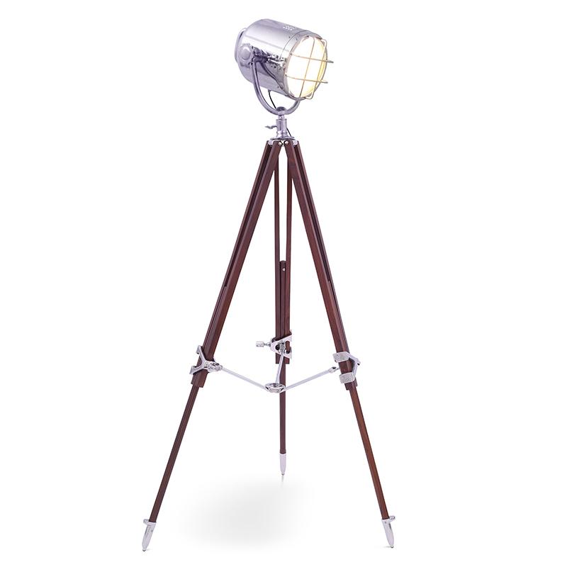 Lampadaire Trépied Projecteur design Vintage Nauti