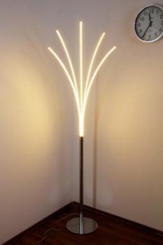 Lampadaire Wofi BENETT Chrome, 1 lumière - Moderne