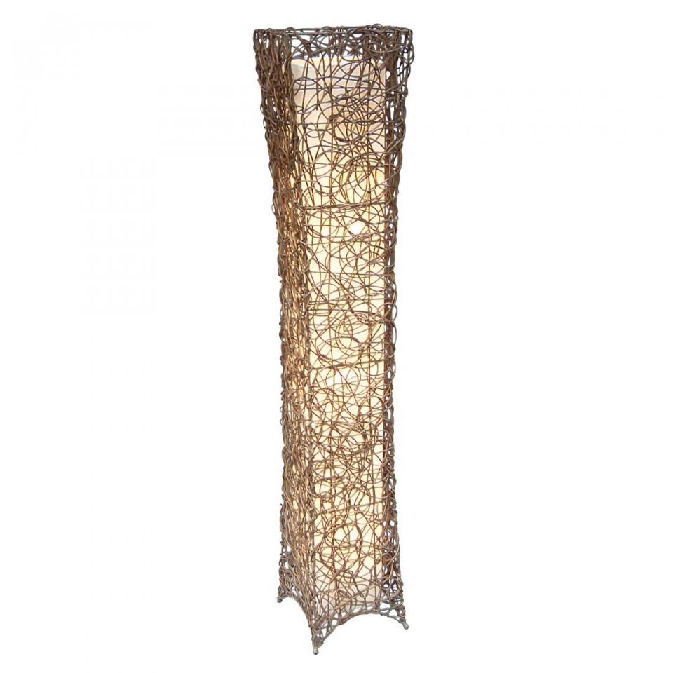 Lampadaire en osier