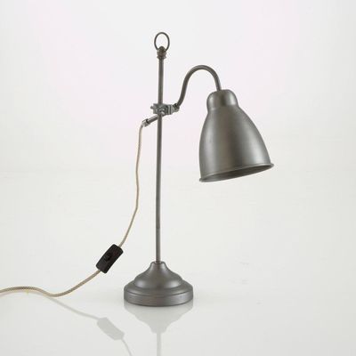 Lampe à poser en métal brossé, Maxile - La Redoute