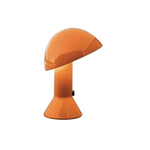 Elmetto - lampe à poser orange h28cm - martinelli