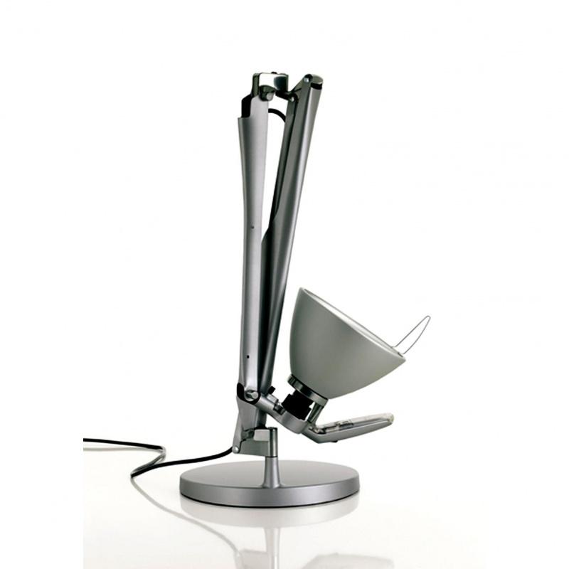 Lampe de bureau Fortebraccio 100W - gris métallisé