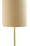 Lampadaire en laiton brillant
