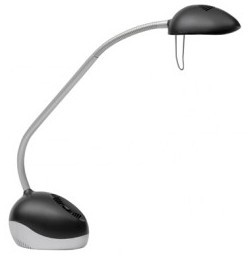 ALBA Lampe Halogéne Halox 50W - Noire