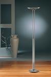 Lampadaire en nickel mat
