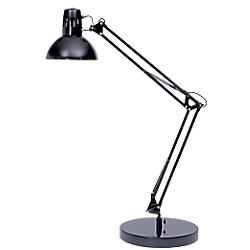 Lampe de bureau Fluorescent Alba Architect Noir