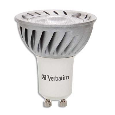 Spot LED Verbatim GU10, 4 Watts, équivalence 32 Wa
