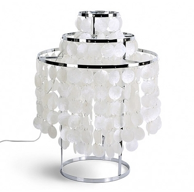 Lampe de bureau Fun 2- Nacre Blanc