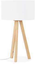 Lampe à poser scandinave - MINI TRIPOD BLANC